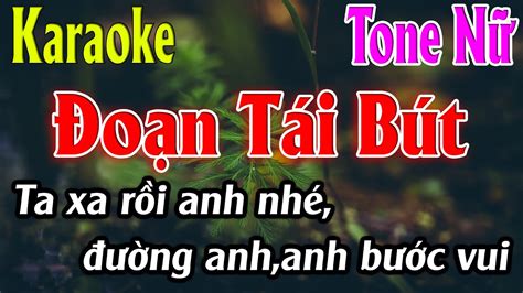 Đoạn Tái Bút Karaoke Tone Nữ Karaoke Lâm Organ Beat Mới YouTube Music