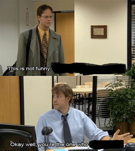 This is not funny The Office Meme Template Blank Template - Imgflip