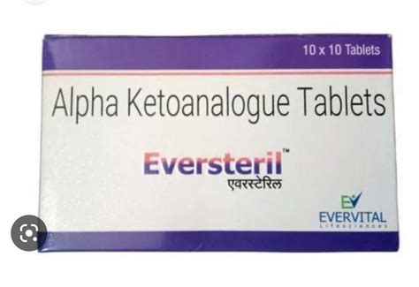 Eversteril Alpha Ketoanalogue Tablets 400 Mg At Rs 595 Stripe In Pune