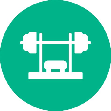 Bench Press Generic Mixed Icon