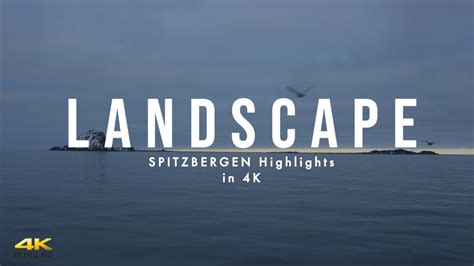 Landscape Highlight Shots Of Spitzbergen Footage Edit In K Youtube