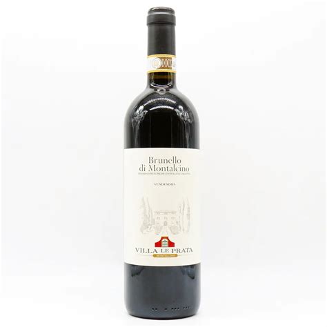 Villa Le Prata Brunello Di Montalcino Docg Enoteca Vino Al Vino