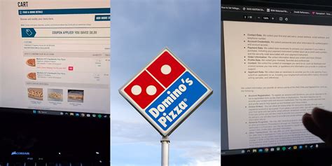 Customer Calls Dominos A Scam After Reading Privacy Policy