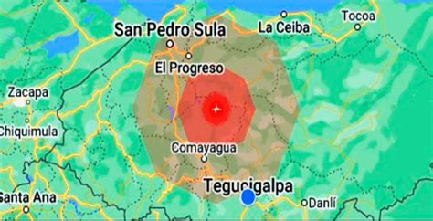 Se Reporta Un Sismo De Magnitud 4 7 En Honduras Se Sintió En El