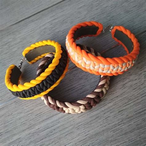 Браслет из полимерной глины | 57 фото | Polymer clay craft