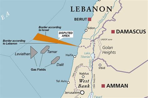 The Negotiations Between Israel And Lebanon On The Maritime Border Inss