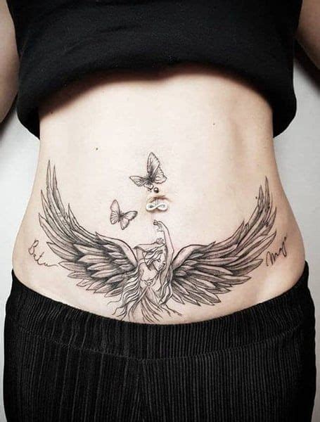 50 Stomach Tattoo Designs For Men And Women Belly Tattoos Belly Tattoo Stomach Tattoos Women