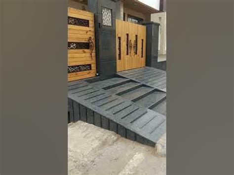 Granite Ramp Piller Gait Door Gate Design Ramp Design House