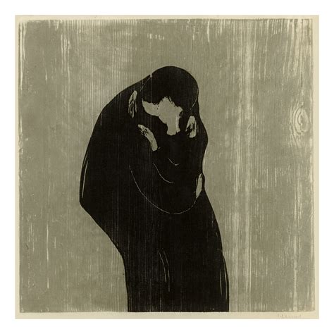 EDVARD MUNCH THE KISS IV SCH 102 W 204 Important Prints And