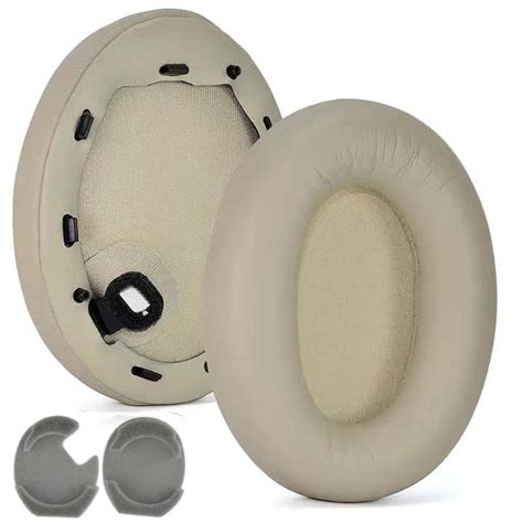 2024 Soft Protein Leather Memory Foam Ear Pads Cushions Replacement