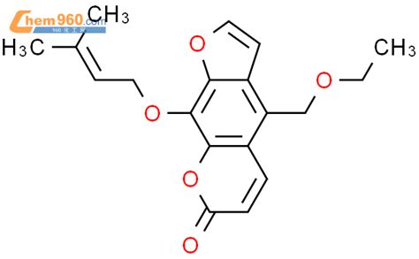 106086 88 8 7H Furo 3 2 G 1 Benzopyran 7 One 4 Ethoxymethyl 9 3