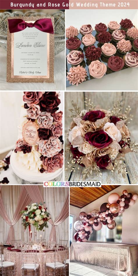 Rose Gold Wedding Theme Colorsbridesmaid