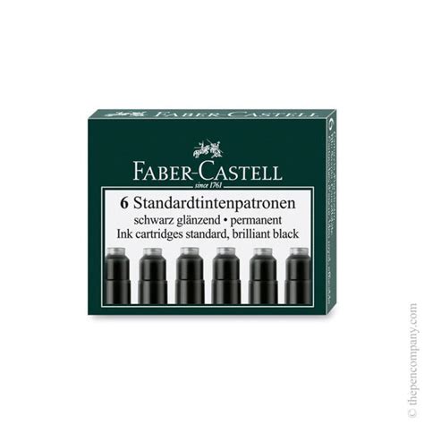 Black Faber Castell Ink Cartridges