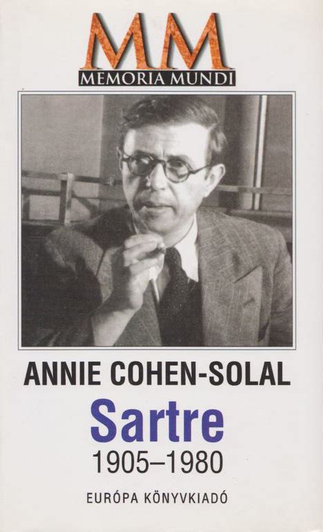 Jean Paul Sartre Annie Cohen Solal