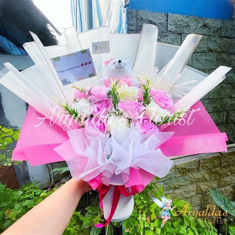 Jual Bouquet Bunga PREMIUM Buket Valentine Pacar Kelulusan