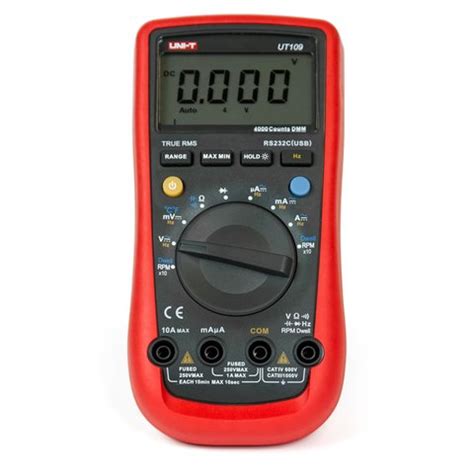 Digital Automotive Multimeter UNI T UT109 ToolBoom