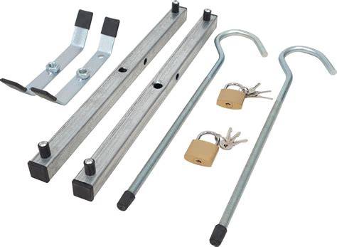 Rhino Roof Rack Clamps Secures Multiple Ladders To Your Roof Rack