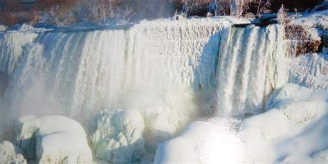 Dunia Gempar Air Terjun Niagara Membeku Lifestyle Fimela