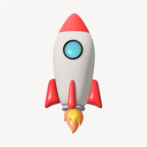 Rocket 3D illustration | Free Photo - rawpixel