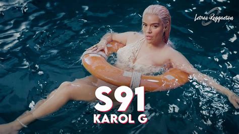 S Karol G Letra Lyric Youtube