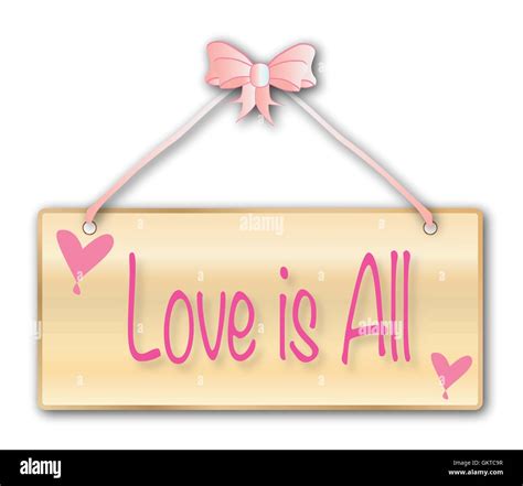 Love Is All Stock Vector Image & Art - Alamy