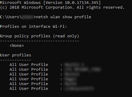 Find The Wifi Password In Windows 10 Using Cmd Vadratech