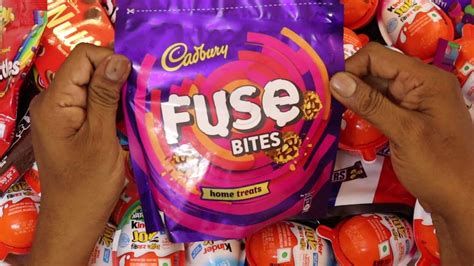 Cadbury Fuse Bites I Home Treat I Unpack 10 Candy Go Youtube