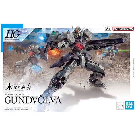 Hg Gundvolva kit Modelo 1 144 Gundam Bruxa De Mercúrio Shopee Brasil