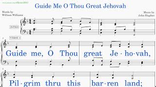 Guide Me O Thou Great Jehovah Hughes Williams Chords Chordify