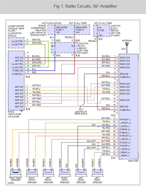 Chrysler Radio Wiring Diagrams 2006 Chrysler 300 Stereo Wiri