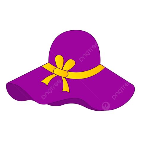 Gambar Ilustrasi Vektor Topi Pantai Gadis Topi Clipart Topi Topi Musim Dingin Realistis Png