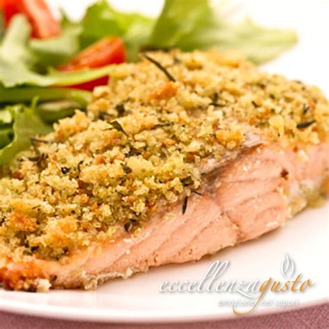 Salmone Gratinato Al Forno Eccellenza Gusto