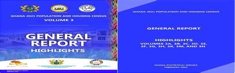 2021 Population And Housing Census Ghana Statistical Service