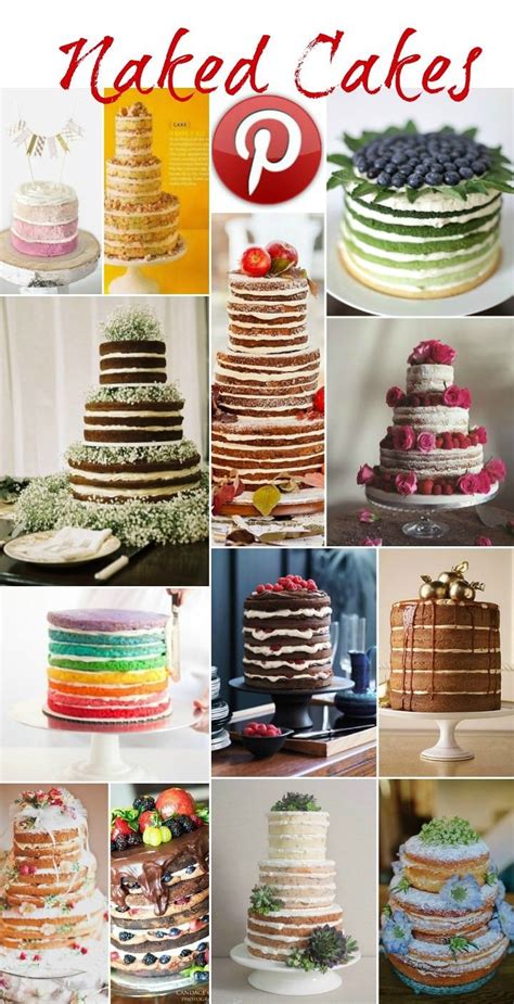 Boho Pins Naked Cakes Boho Wedding Blog Cake Creative Cakes Amazing Cakes