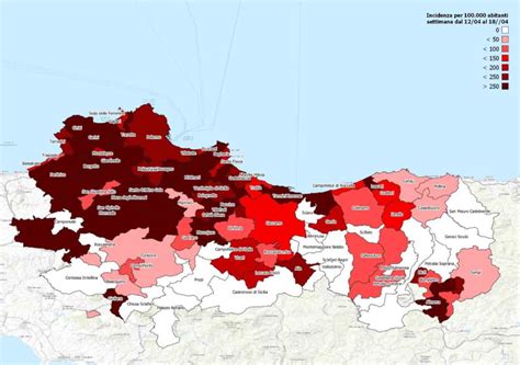 Covid19 Palermo Resta Rossa Ma I Dati Migliorano BlogSicilia