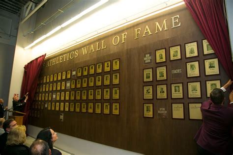 Unraveling Legacy: ASF' Athletics Reveals Wall of Fame | Wall of fame, Fame ideas, Wall