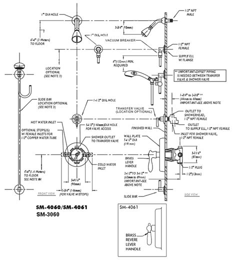 Shower systems for handicapped or mobility impaired by Speakman