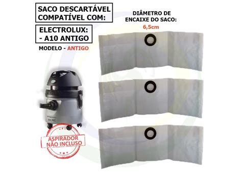 Saco Descart Vel Para Aspirador De P Electrolux A Antigo A Sc