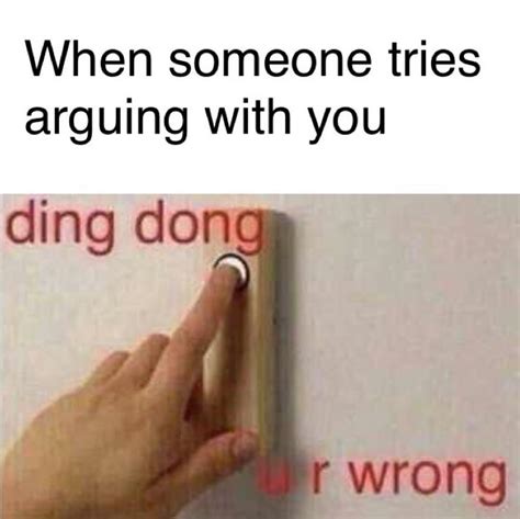 Ding Dong Ur Wrong R Memes