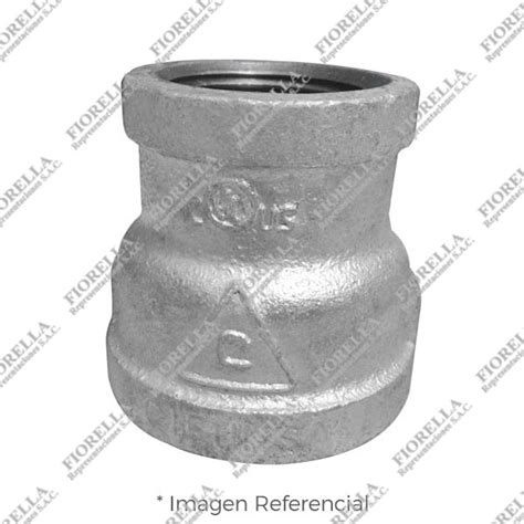 Reduccion Campana Reducing Coupling Reforzado Fierro Maleable