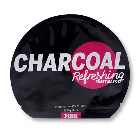 Shop Victorias Secret Pink Charcoal Refreshing Sheet Mask