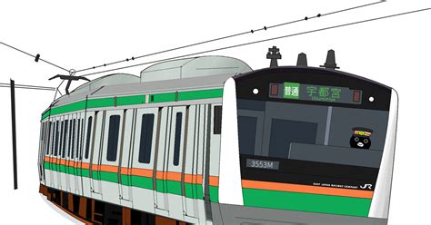 E233系 宇都宮線 E233系3000番台（と社長） Lvのイラスト Pixiv