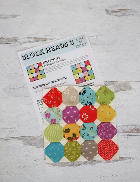 Moda Block Heads Block Free Block Pattern A Quilting Life