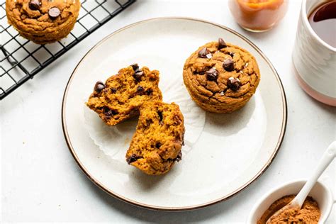 Healthy Flourless Pumpkin Muffins Vegan Okonomi Kitchen