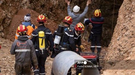 Siaran Langsung Evakuasi Rayan Bocah Maroko Yang Terjebak Dalam Sumur