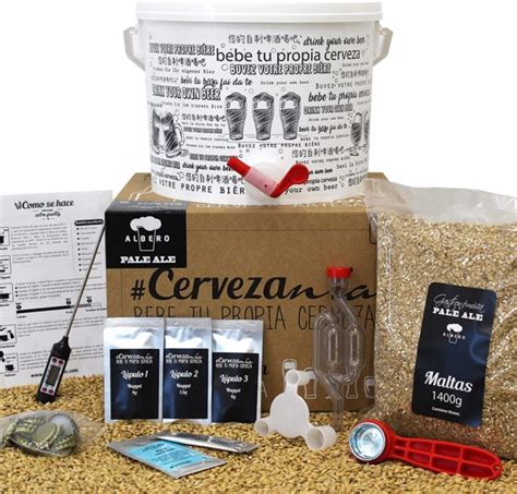 Kits para elaboración de cerveza artesanal Mejor Kit