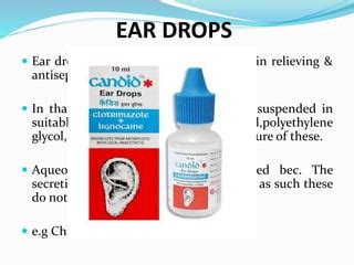 Monophasic Liquids PPT