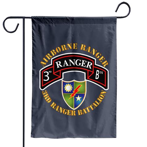 Sof 3rd Ranger Battalion Airborne Ranger Garden Flags Designed And Sold