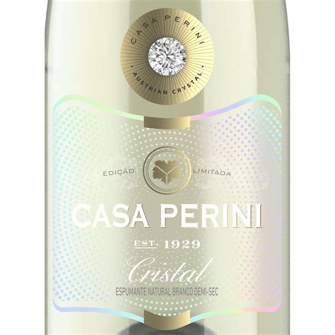 Espumante Casa Perini Cristal Demi Sec Branco Ml