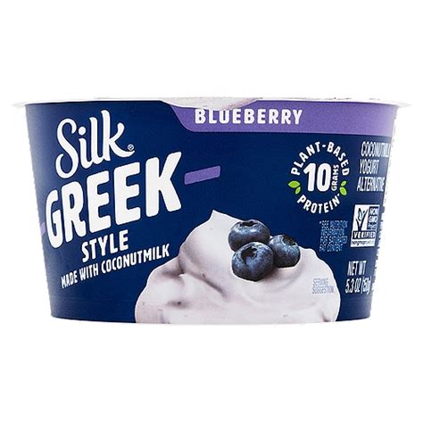 Silk Greek Style Blueberry Coconutmilk, Yogurt Alternative